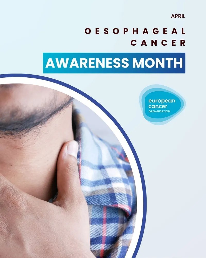 Banner Oesophageal Cancer Awareness Month